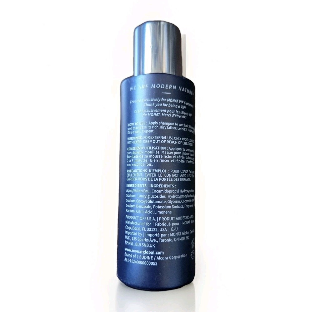 Monat Only For You Micellar Soothing Shampoo Nourish Hair 4.5 oz 134mLe Sealed - Picture 2 of 2